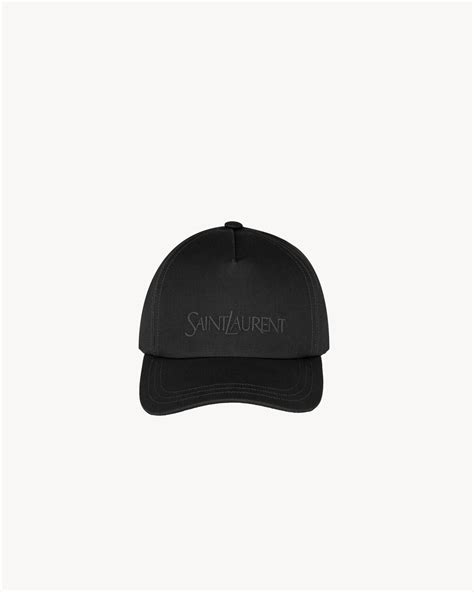 Gorra Saint Laurent de gabardina .